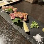 SATSUMAYA - 比内地鶏のたたき