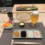 銀座 串揚げと鮨 芦屋 - 