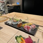 銀座 串揚げと鮨 芦屋 - 