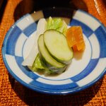 川万 - お新香アップ