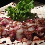 サッチモ - H.26.10.11.夜 牛ロースのタリアータ 980円