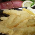 沖縄料理 金魚 - 島らっきょの天麩羅 ５０４円