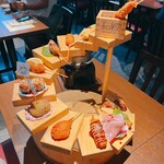 京 to 串 to 揚 和紋 - 