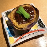 蕎麦屋 にこら - 賀茂茄子　蕎麦味噌田楽