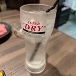 炭火焼肉 寿門 - お冷