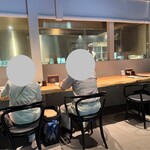 가루이자와 우나기 욘다이메 키쿠카와 - カウンター