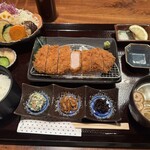 かつ亭籠る - 厚切りロースカツ膳　2880円
