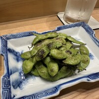 sushi AKEBONO - だだ茶豆のオリーブ焼き美味しい