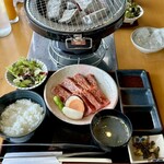 炭火焼肉 ジパング - 特上宮崎牛定食