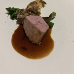 ポルト ボヌール - 仔牛のステーキ。