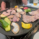 北海道カムイテラス ビアピリカ - どんどん焼きましょう！