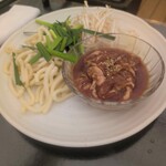 北海道カムイテラス ビアピリカ - 〆のジンギスカン＆うどん