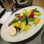 北海道カムイテラス ビアピリカ - 農家さんの朝獲れ野菜盛り合わせ
