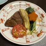 人形町今半 - お皿２