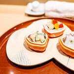 銀座 しのはら - お麩酢味噌韲え