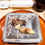 銀座 しのはら - 鼈胆焼き