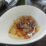 ラーメン おくゑ - ネギ油