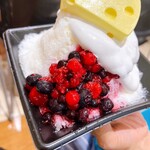 ご当地かき氷祭 - レアチーズケーキ氷