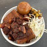 TAWATAWA STAND - 料理写真:煮卵までトッピングオール