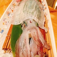 対馬のどぐろとイカ活き造り 博多 魚蔵 都ホテル店 - 
