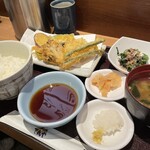 天丼てんや - 野菜天定食 850円かな？