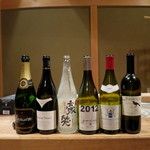 柳家 - 今回の料理と頂いたワインと日本酒