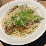 横浜家系ラーメン 有楽家 - 料理写真:肉タル冷やし中華