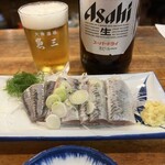 魚三酒場 - いわし刺し