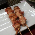 鳥元 - ・串焼き3種 せせり？