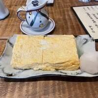 浅草 ひら山 - 王道ですが、好みの分かれる卵焼き。この卵焼きならば、絶対、返しも裏切らないとの予感。