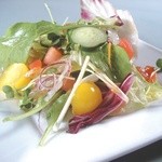 Today's fresh vegetable salad ~ with oriental dressing ~