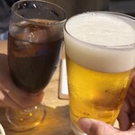 原価ビストロチーズプラス - かんぱ〜い