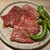 炭火焼肉 肉の匠 ひうち - 料理写真:サーロイン・和牛ハラミ・熟成ランイチ・ししとう