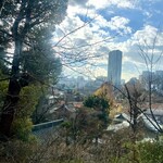 韻松亭 - 窓からの景色！