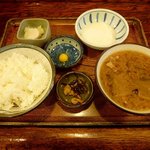 炉ばた焼　みちのく - おふくろ定食　(600円)