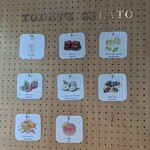 リビスコ - 本日のメニュー。毎日フレッシュ、日替わりだそうです。プレミアムは+100円。