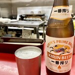 ギョーザ専門店イチロー - ビール（キリン一番搾り中瓶）