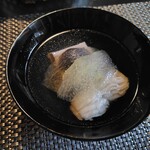 旅館ますや - 鱧　胡麻豆腐　冬瓜　柚子　大田産原木椎茸