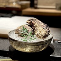 日本焼肉はせ川 別亭 銀座店 - 写真だと伝わらんの悔しいけど、この牡蠣マジで信じられないくらい大きいわよwww