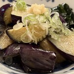 立ち呑み処 なかや - ナスの揚げ浸し（さっぱりの究極）