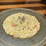 創作料理Ryota  - ●紅ズワイ蟹の濃厚蟹味噌リゾット（¥3,680）