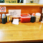 しぇからしか 梅田店 - 卓上調味料