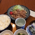 Izakaya Ichiriki - 生姜焼き定食