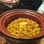 傳 - [2025年8月 訪問]とうもろこしごはん。