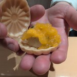 銀座 しのはら - フォアグラ最中