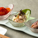 創作居酒屋 にしのや - 珍味3種盛合