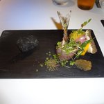 レストラン マノワ - 北海道の秋刀魚（本日の前菜）（2014.10）