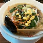 福ちゃんラーメン  - 野菜ラーメン　醤油味