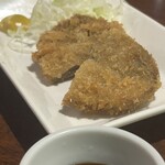坐・茶土家 - 黒はんぺんフライ