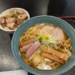 鴨麺と炭焼き処 あさま - 鴨だし醤油ラーメン